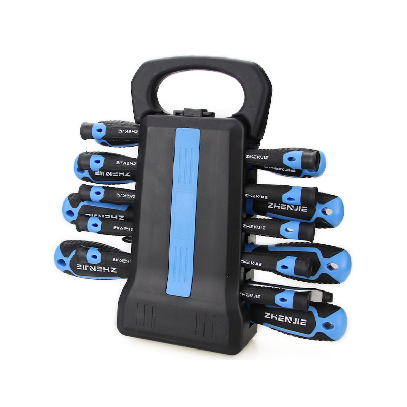 44dílná sada šroubovacích bitů s ergonomicky navrženou rukojetí