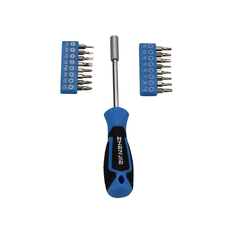 Sada 17ks držáku bitů s magnetickým hrotem CRV 6150