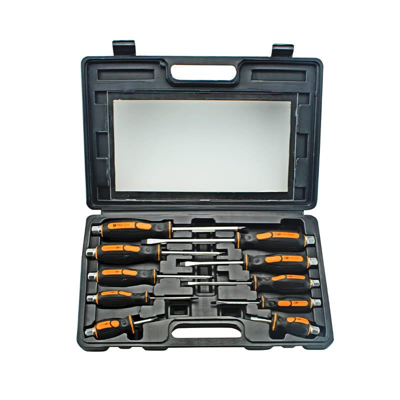 10ks BMC Packaging CRV Go-Though Screwdriver Set