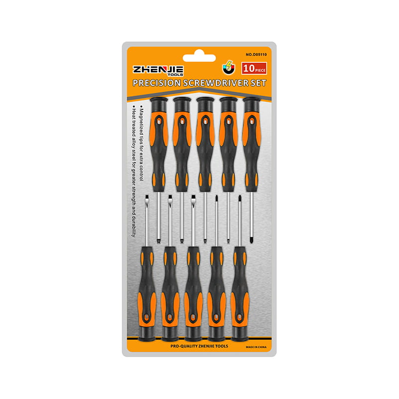 Sada přesných šroubováků Phillips Torx CRV 10ks